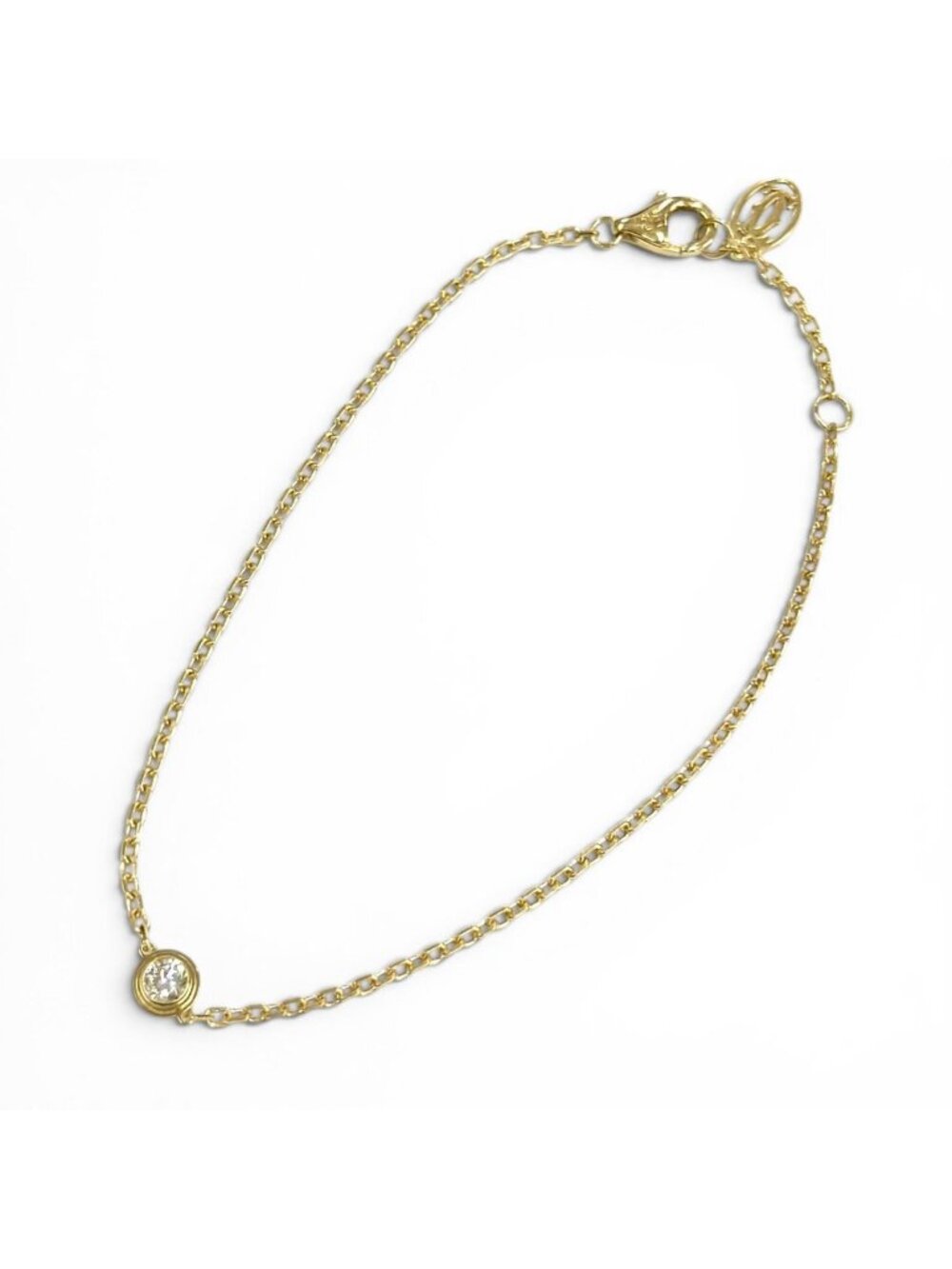 Cartier d'Amour LM Diamond Bracelet Purchased in September 18.6 cm 0.13